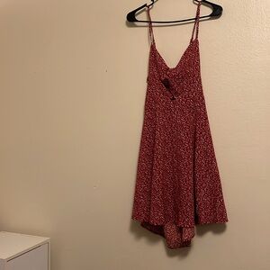 SHEIN red tie dress